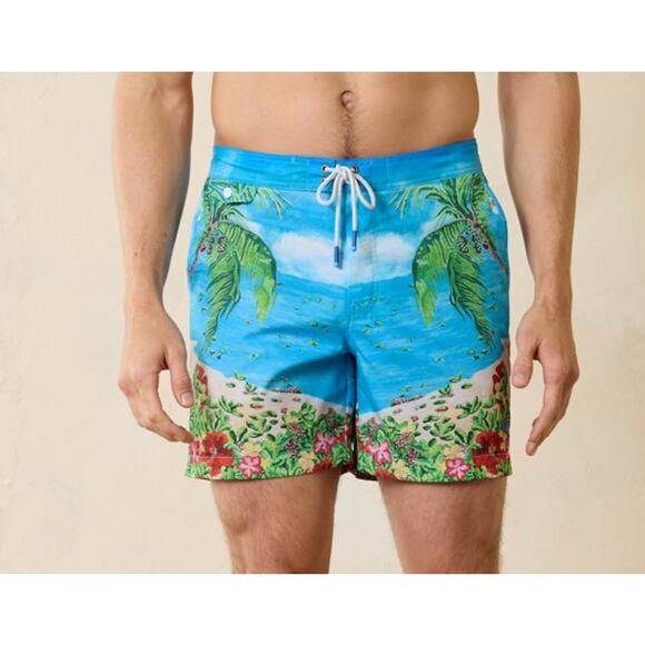 Tommy Bahama Other - Tommy Bahama Artist Series Rialto Coastal Comforts Swim Trunks | Mens XXL $110